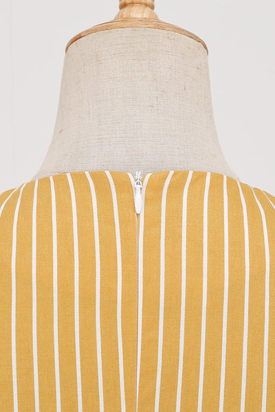 Rochie Vintage Cu Dungi