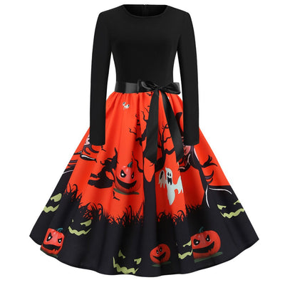 Rochie Rockabilly Spirit De Halloween