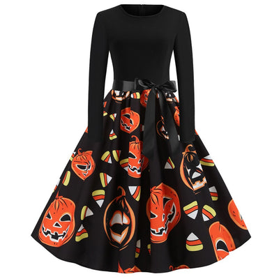 Rochie Rockabilly Spirit De Halloween