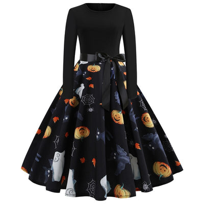 Rochie Rockabilly Spirit De Halloween