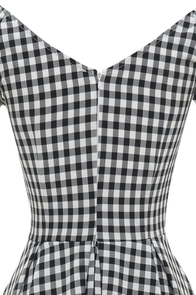 Rochie Midi Vintage Check