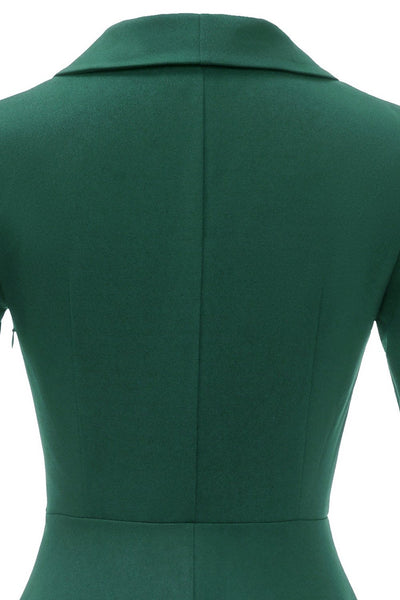 Rochie De Epocă Cu Jumătate De Mânecă Din Anii 1950