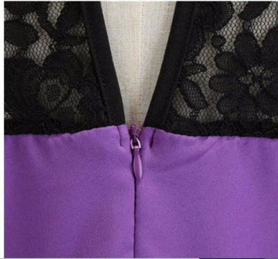 Rochie Evazată Din Anii 50 Violet