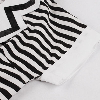 Rochie Cu Dungi Anii 50