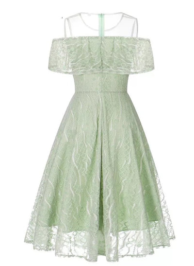 Rochie Anii 60 Pentru Nunta Verde