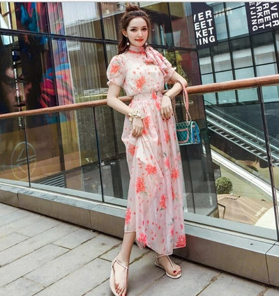 Rochie Vintage Anilor 40 Pale Coral