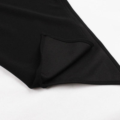 Rochie Neagră Din Anii 50 Cu Mâneci Plutitoare