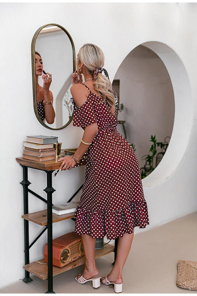 Rochie Vintage Burgundy