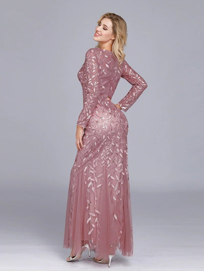 Rochie De Seara Chic - Gatsby Mauve