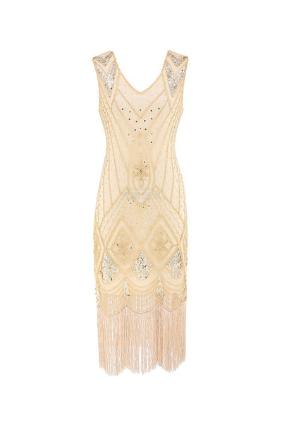 Rochie Gatsby Chic Ivory