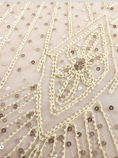 Rochie Gatsby Lungă Haute Couture Ivory