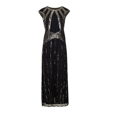 Rochie Gatsby Lunga Neagra