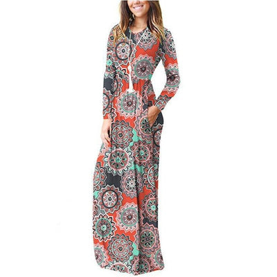 Rochie De Iarnă Hippie Chic