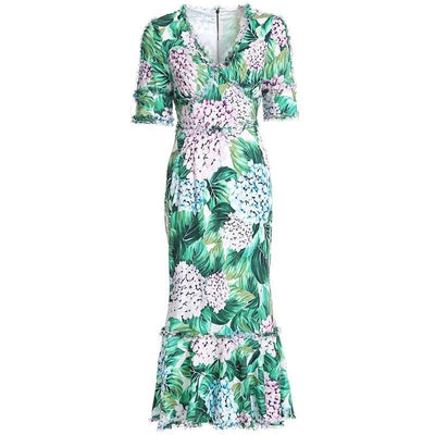 Rochie Cu Imprimeu Vintage