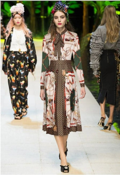 Rochie Midi Vintage Roz