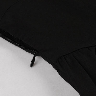 Rochie Cu Fluturi Negri Anii 50