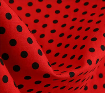 Rochie Roșie Pin Up Anii 50