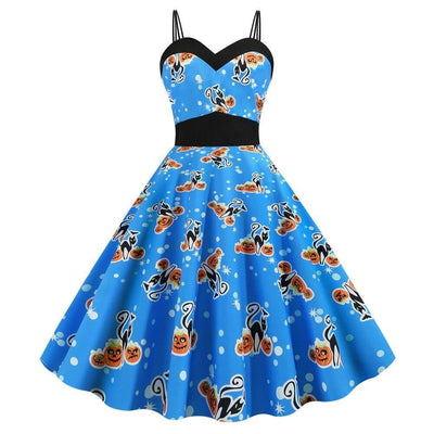 Rochie Rockabilly Specială De Halloween