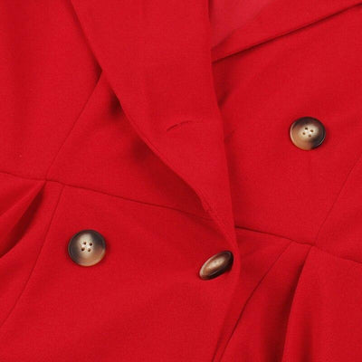 Rochie Roșie Șic Anilor 50