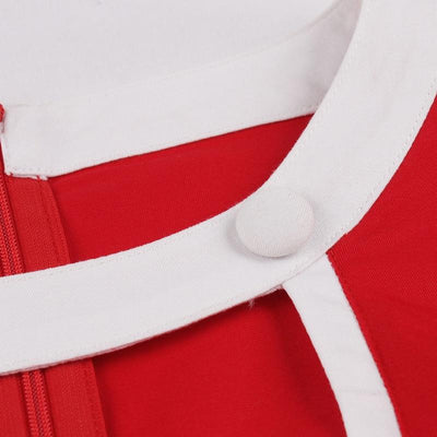 Rochie Roșie Anilor 60