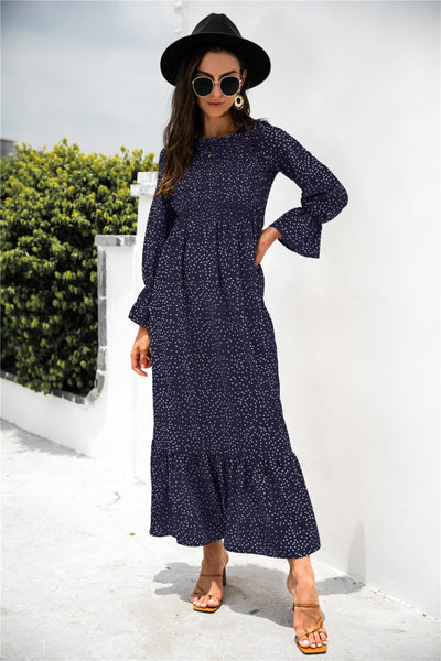 Rochie Albastră Anii Șaptezeci