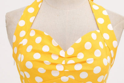 Rochie Leagăn Anii 50 Umăr Gol