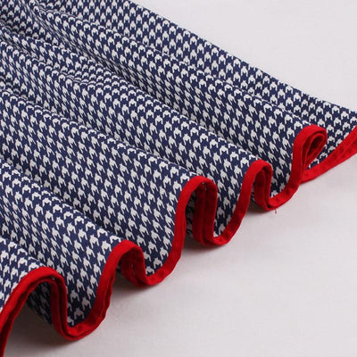 Rochie Șorț Vintage Albastră