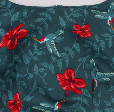 Rochie Verde Anii 50