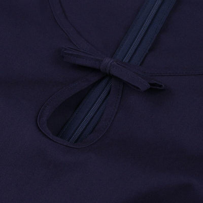 Rochie Vintage Din Anii 50 Bleumarin Și Galben