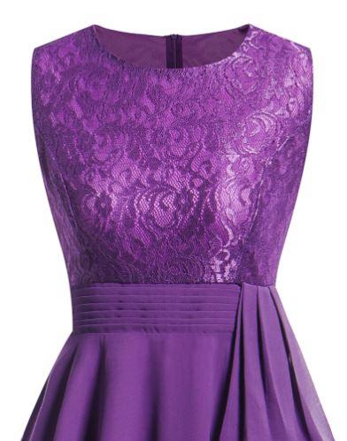Rochie De Seara Vintage Anii 50 Violet