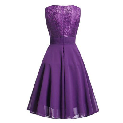 Rochie De Seara Vintage Anii 50 Violet