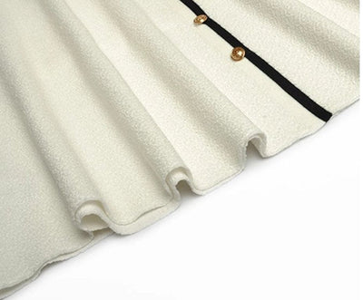 Rochie Albă De Artă De Epocă Anilor 40