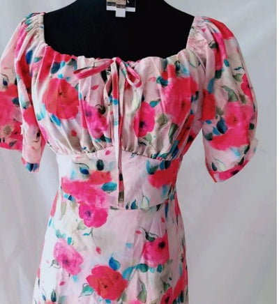 Rochie Florală De Epocă Anii 40
