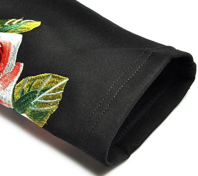 Rochie Vintage Anilor 40 Cu Trandafiri Mari