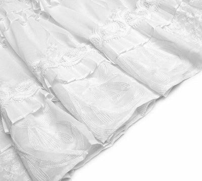 Rochie De Epocă Cu Lanternă Albă Anilor 40