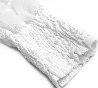 Rochie De Epocă Cu Lanternă Albă Anilor 40