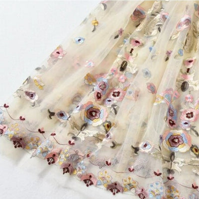 Rochie Lungă De Epocă Anii 40 Champagne