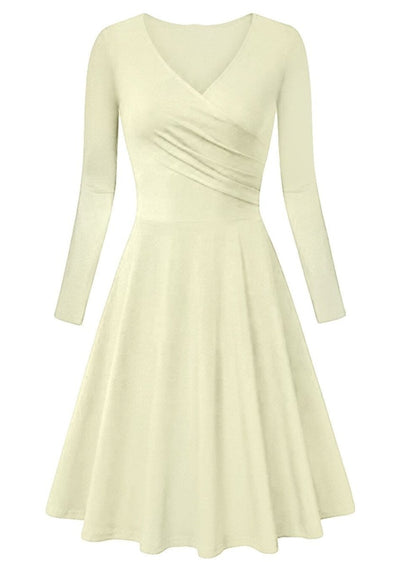 Rochie Vintage Ani 60 Plus Size Bej