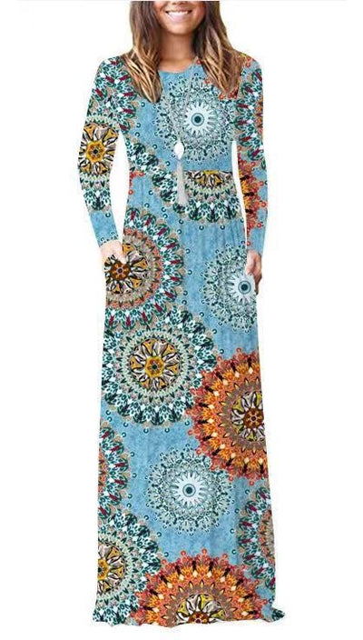 Rochie De Flori Hippie