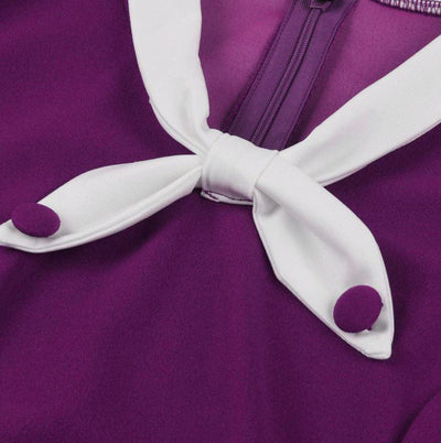 Rochie Vintage De Toamna Violet