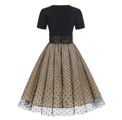 Rochie Preppy Vintage Neagra