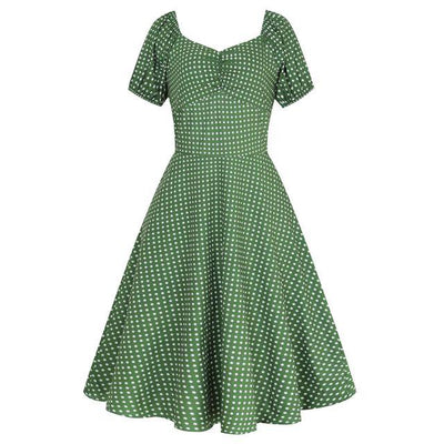 Rochie Anii 50 Verde