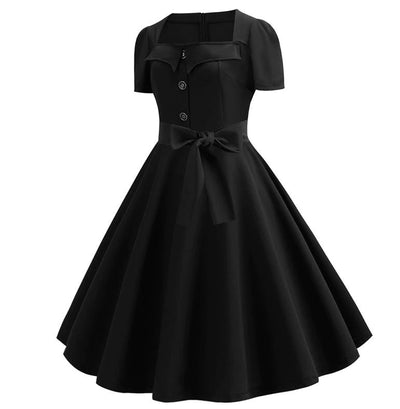 Rochie Boogie Woogie Vintage Neagra