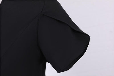 Rochie Vintage Nasturi Negri