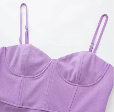 Rochie Creion Vintage Anilor 40 Lavanda