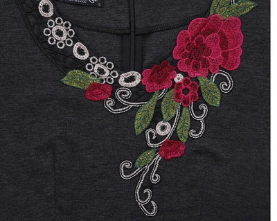 Rochie Creion Vintage Marime Plus