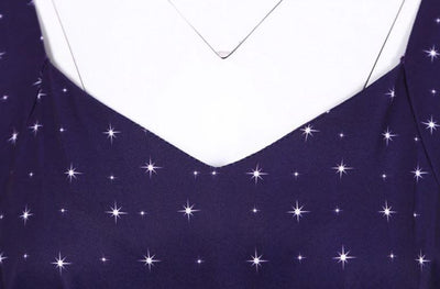 Rochie De Crăciun Vintage Bleumarin