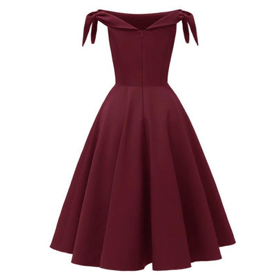 Rochie De Seara Vintage Burgundy