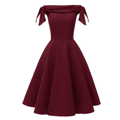 Rochie De Seara Vintage Burgundy