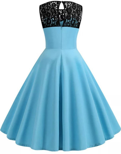 Rochie De Servitoare Vintage Pastel